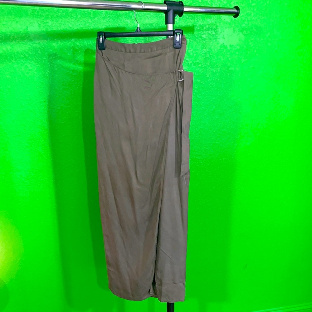 BCBG Max Azria. Size XXS. Wrap around maxi skirt.
